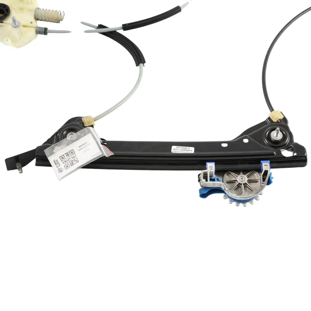 Door Window Lifter Regulator Drive Mechanism Left N/S to BMW G32 GT Rear with Part number 8494805 BMW G32 GT Rear Door Window Lifter Regulator Drive Mechanism Left N/S - SKU 8494805 - Part number 8494805