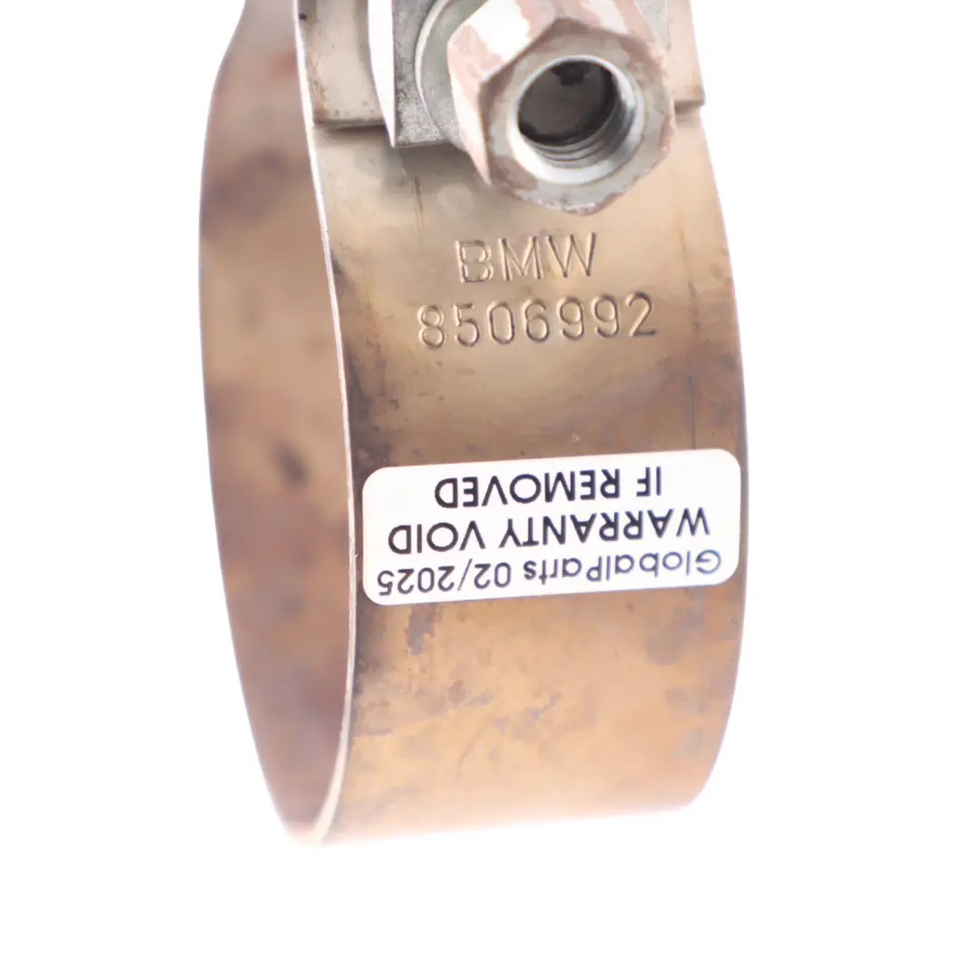 Exhaust Muffler Screw Clamp to BMW E81 E88 E90 F10 F11 with Part number 8506992 BMW E81 E88 E90 F10 F11 Exhaust Muffler Screw Clamp - SKU 8506992 - Part number 8506992