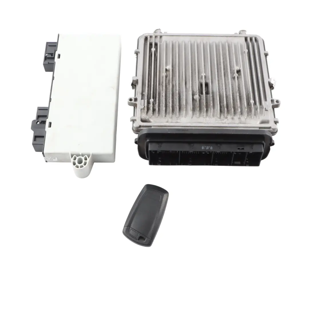 BMW F10 F11 520d N47N 184HP Engine ECU Kit DDE CAS 4 + Key Automatic - SKU 8510137-2 - Part number 8510137