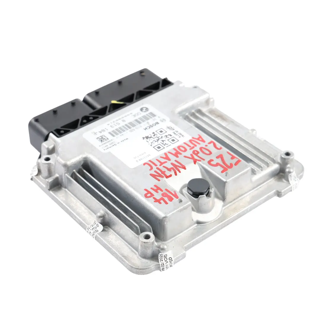 BMW X3 F25 20Dx Diesel N47N 184HP Motor Modulo ECU Kit DDE 2 Chiavi CAS4 - SKU 8513184-2 - Numero di parte 8513184