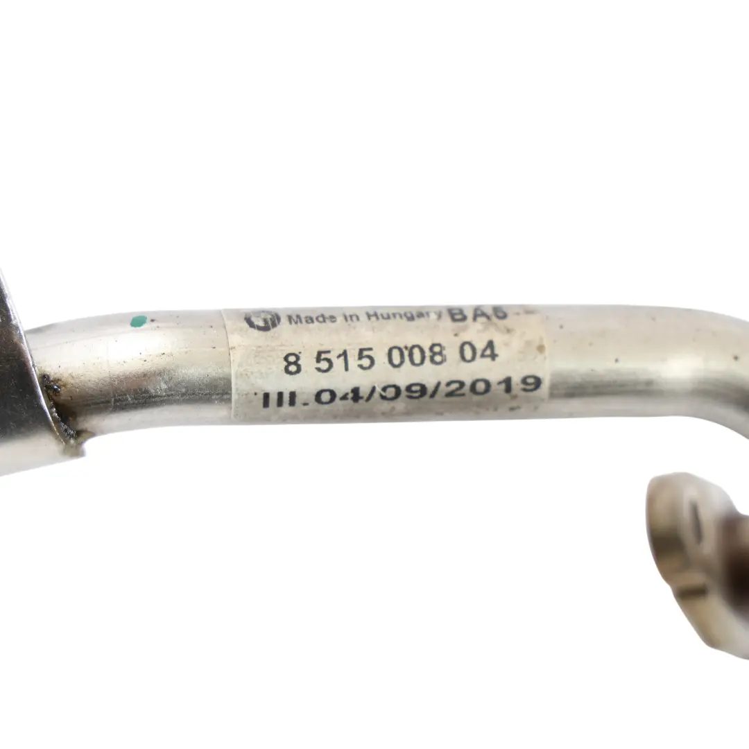 B57 Turbo Turbocompresor Aceite Retorno Tubo Manguera para BMW G01 con número de pieza 8515008 BMW G01 B57 Turbo Turbocompresor Aceite Retorno Tubo Manguera - SKU 8515008 - Número de pieza 8515008