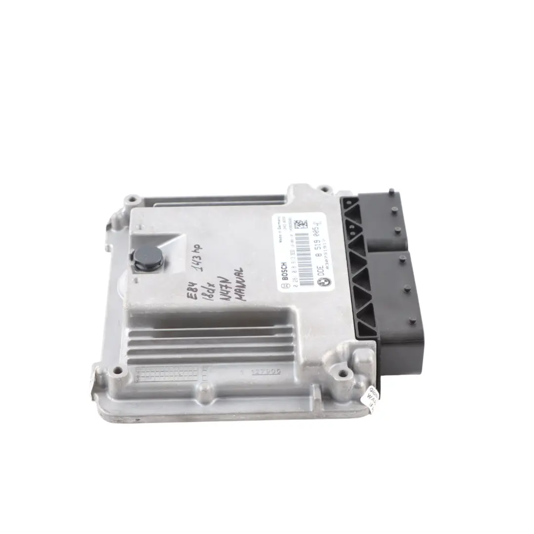 BMW X1 E84 18dX Diesel N47N 143HP Engine Control Unit ECU DDE Manual - SKU 8519005 - Part number 8519005