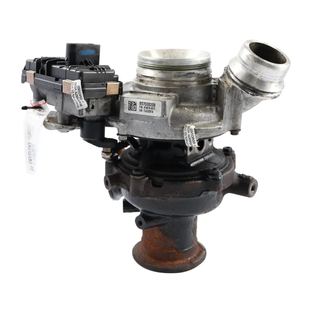 Turbocharger BMW F10 F20 F30 F32 LCI B47 Diesel Turbo Charger to with Part number 8570082 Turbocharger BMW F10 F20 F30 F32 LCI B47 Diesel Turbo Charger - SKU 8570082 - Part number 8570082