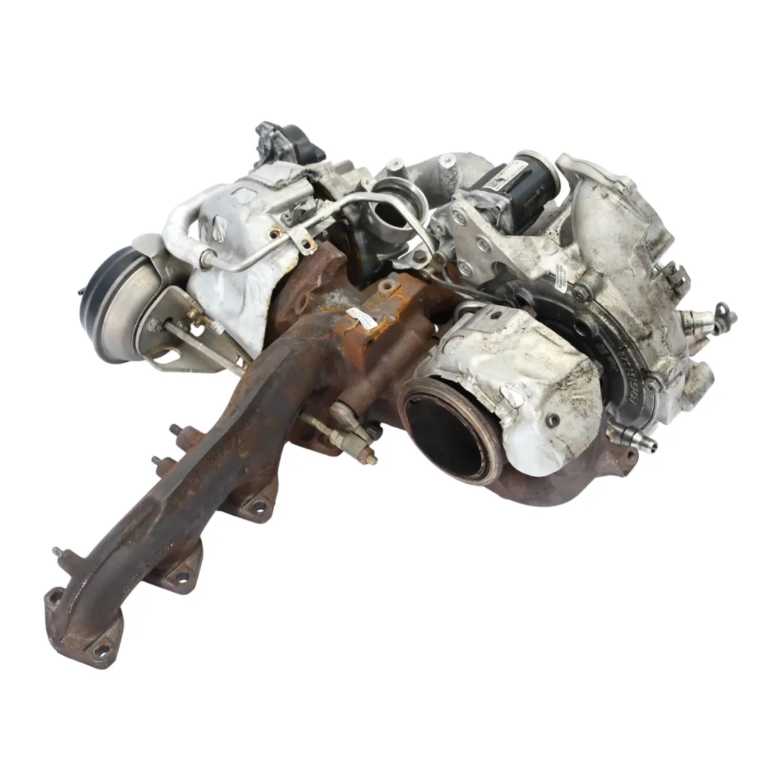 B57 Diesel Turbosprężarka Turbo Turbina Bi-Turbo do BMW X3 G01 o numerze 8570240 BMW X3 G01 B57 Diesel Turbosprężarka Turbo Turbina Bi-Turbo - SKU 8570240 - Numer Części 8570240