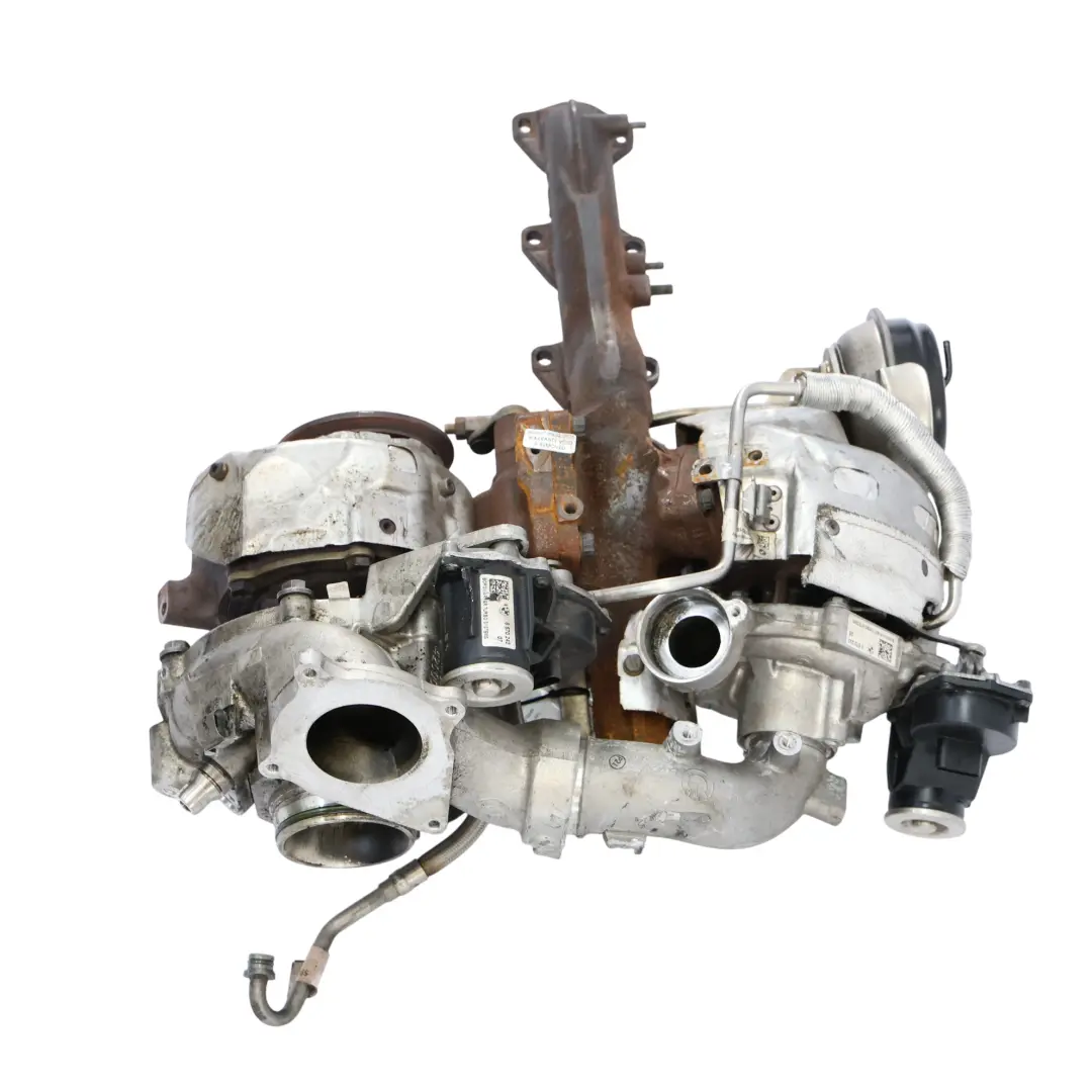B57 Diesel Motor Bi-Turbo Turbolader für BMW X3 G01 mit Teilenummer 8570240 BMW X3 G01 B57 Diesel Motor Bi-Turbo Turbolader - SKU 8570240 - Teilenummer 8570240