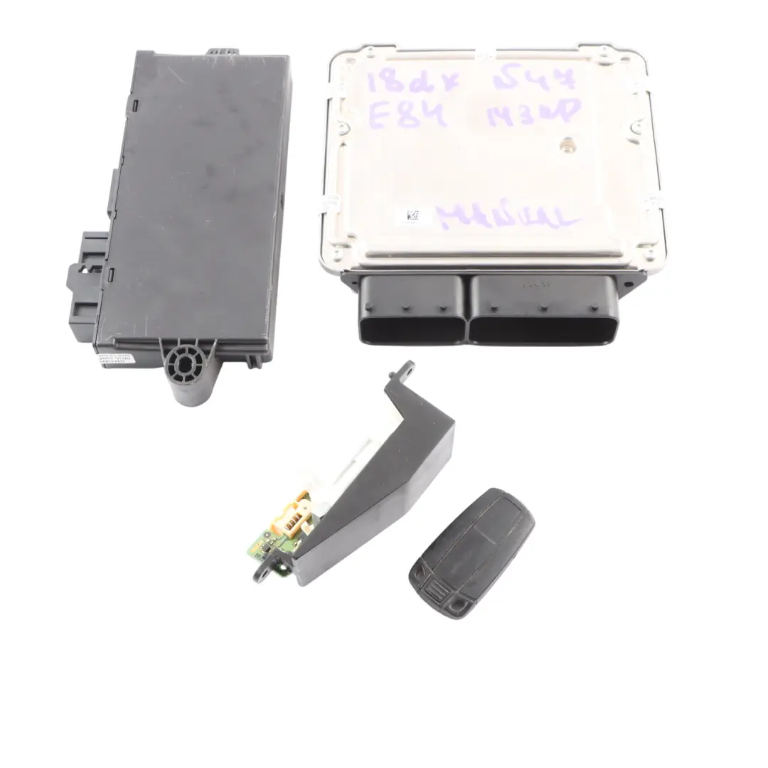 BMW X1 E84 18dX Diesel N47N Engine Unit ECU Kit DDE Lock CAS3 Key Manual - SKU 8574351-7 - Part number 8574351