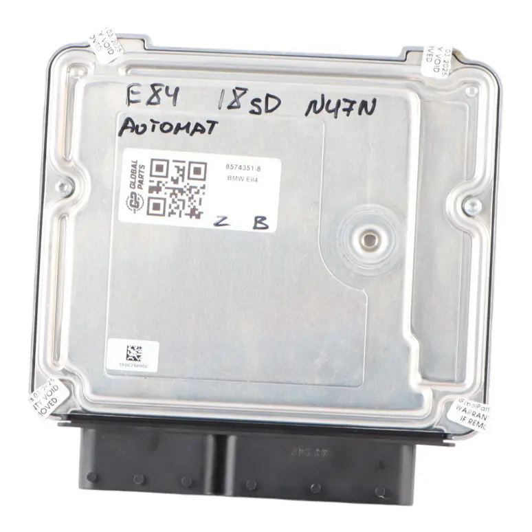 18sD N47N sDrive Engine Control Unit ECU DDE Automatic to BMW X1 E84 with Part number 8574351 BMW X1 E84 18sD N47N sDrive Engine Control Unit ECU DDE Automatic - SKU 8574351-8 - Part number 8574351