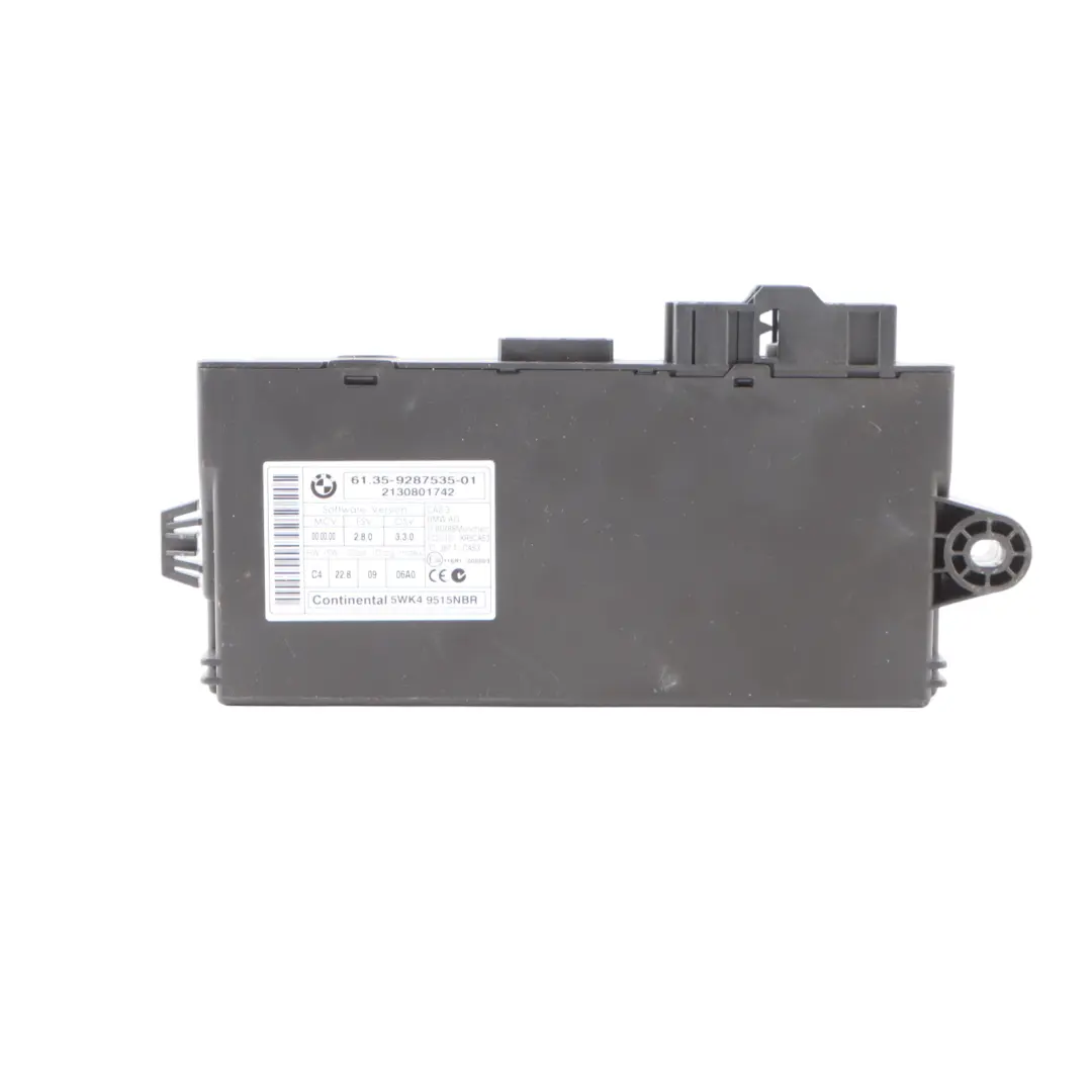 BMW X1 E84 20d 20dX Diesel N47N Engine Control Unit ECU Kit DDE CAS3 Key - SKU 8574352-3 - Part number 8574352