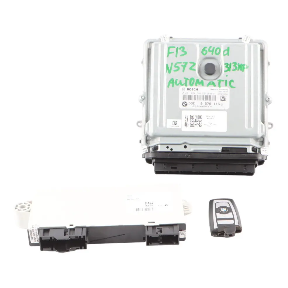 BMW F10 F11 535d F13 640d N57Z 313HP Kit DDE ECU 8578116 + Key + CAS4 Automatic