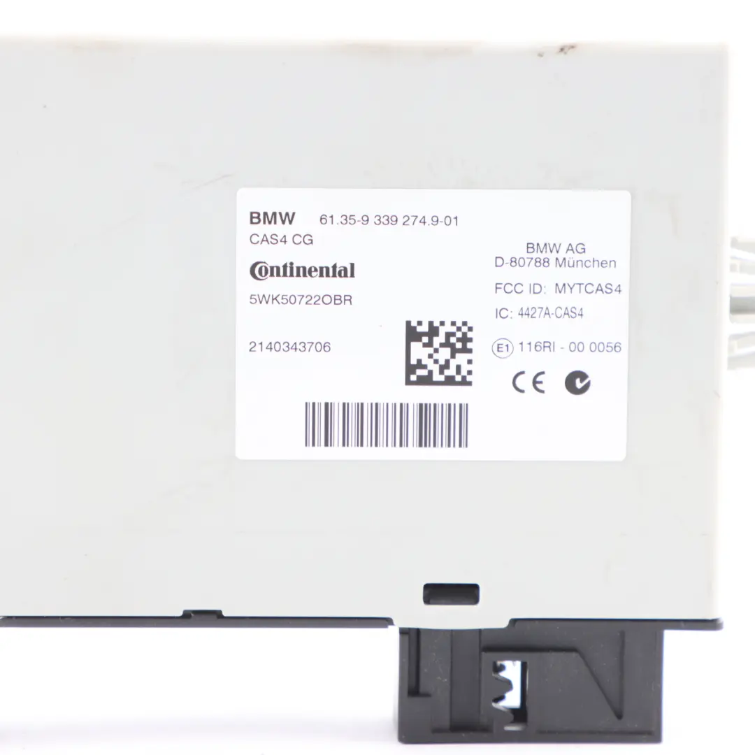 BMW F10 520d F20 320d N47N 184HP Engine Module Unit ECU DDE Kit Key Cas4 - SKU 8578995-1 - Part number 8578995