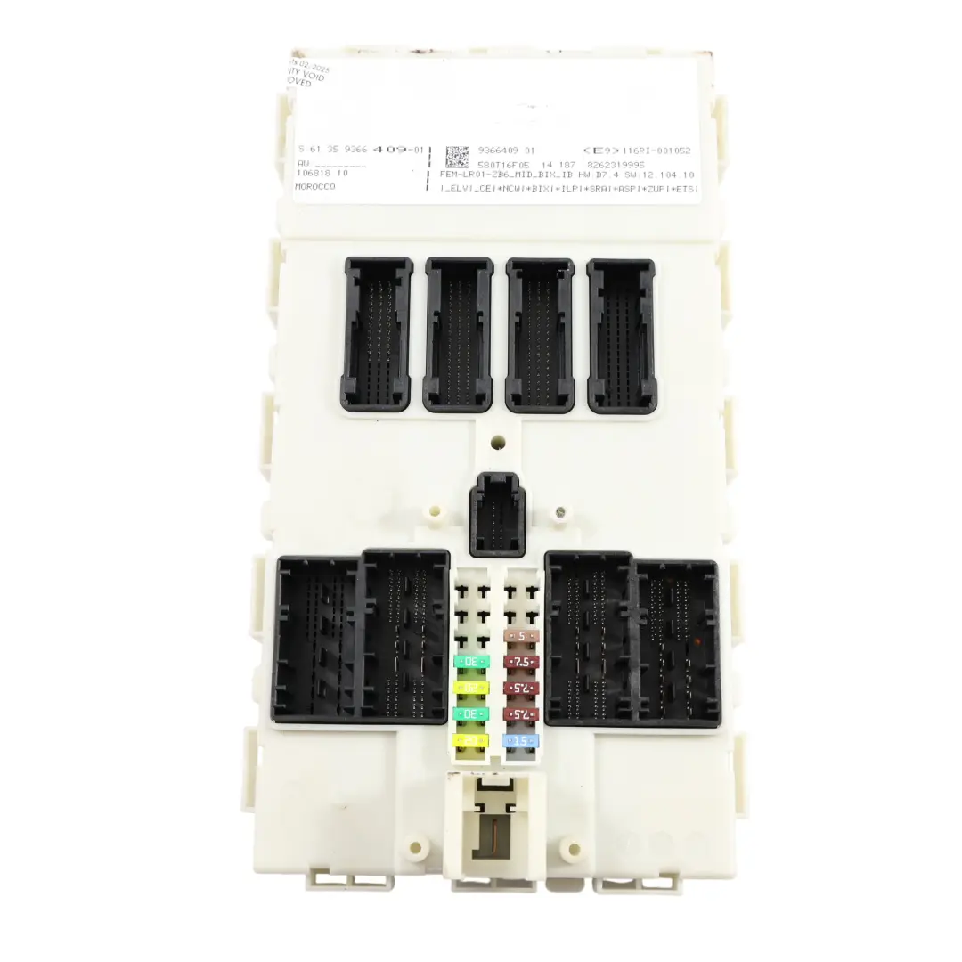 BMW F20 F30 F31 118D 318D N47N 143HP Engine Unit ECU DDE Kit FEM + Key - SKU 8582280-9 - Numéro de pièce 8582280
