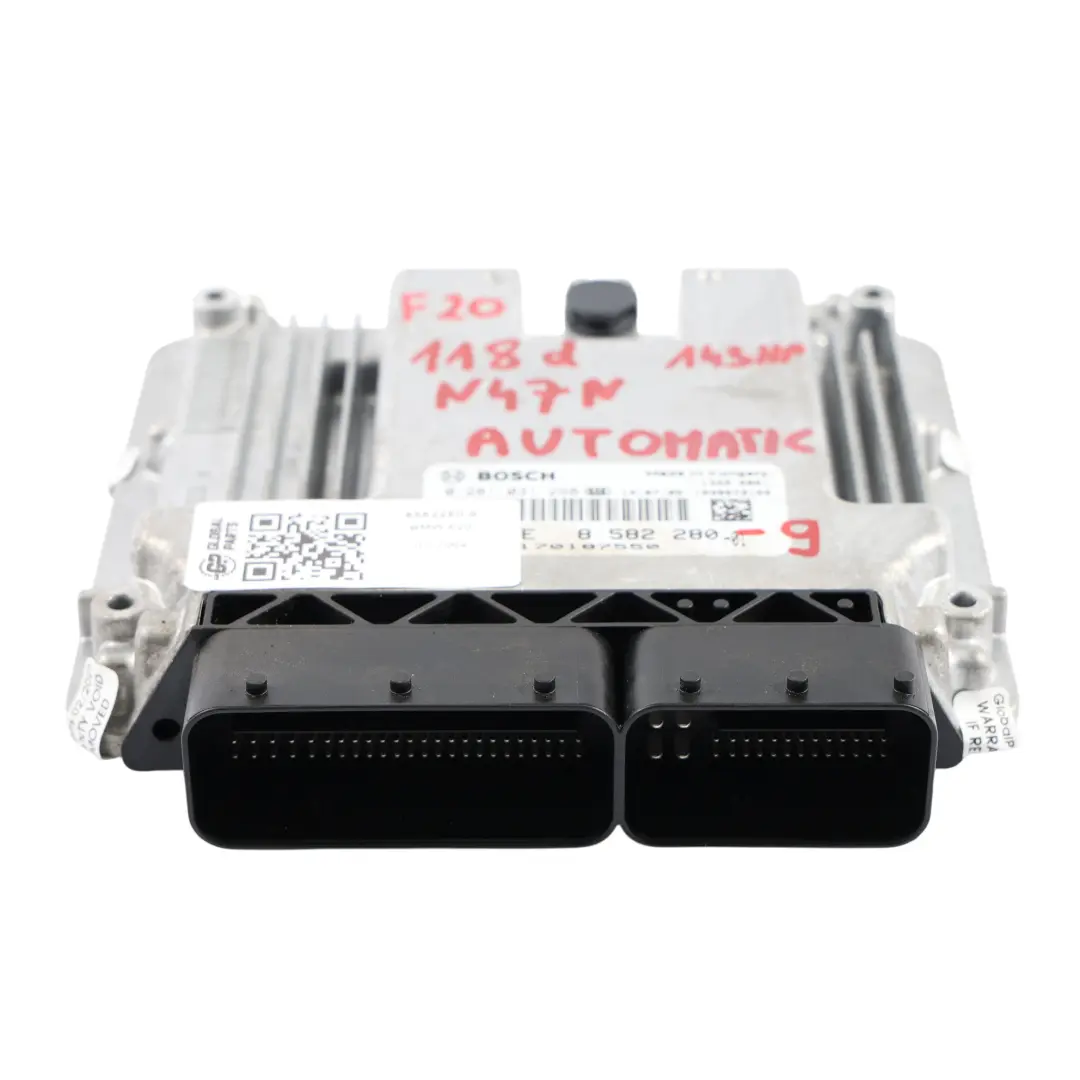 BMW F20 F30 F31 118D 318D N47N 143HP Engine Unit ECU DDE Kit FEM + Key - SKU 8582280-9 - Numéro de pièce 8582280