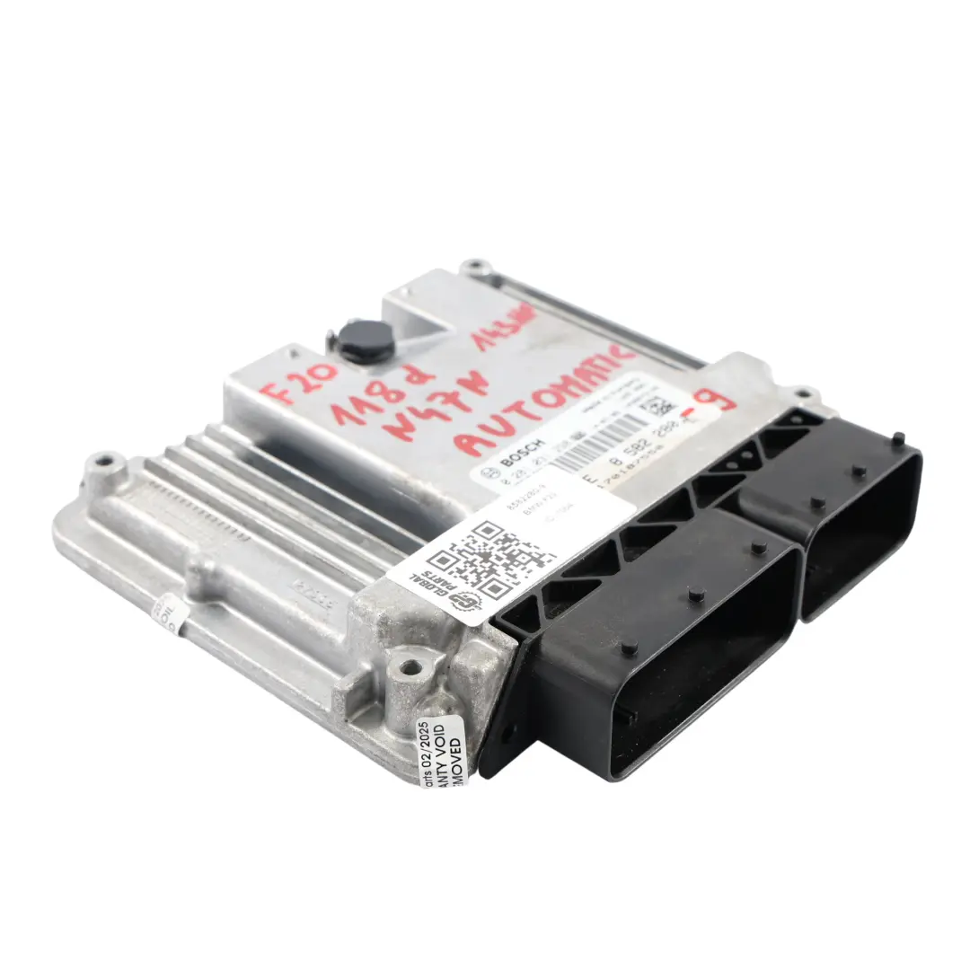 BMW F20 F30 F31 118D 318D N47N 143HP Engine Unit ECU DDE Kit FEM + Key - SKU 8582280-9 - Numéro de pièce 8582280
