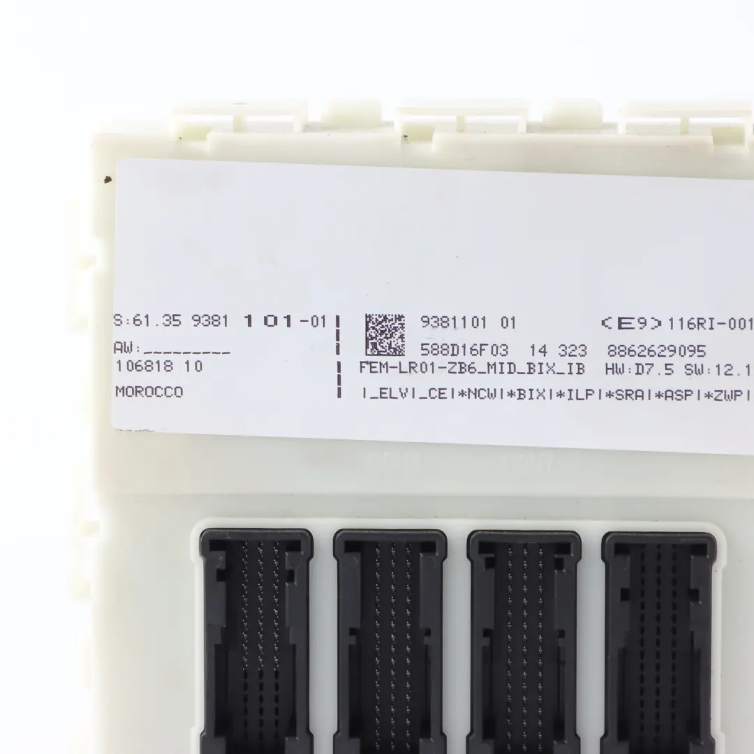 BMW F30 335dX F32 435dX N57Z 313HP Diesel Engine Unit ECU Kit DDE 8585379 - SKU 8585376-1 - Part number 8585376