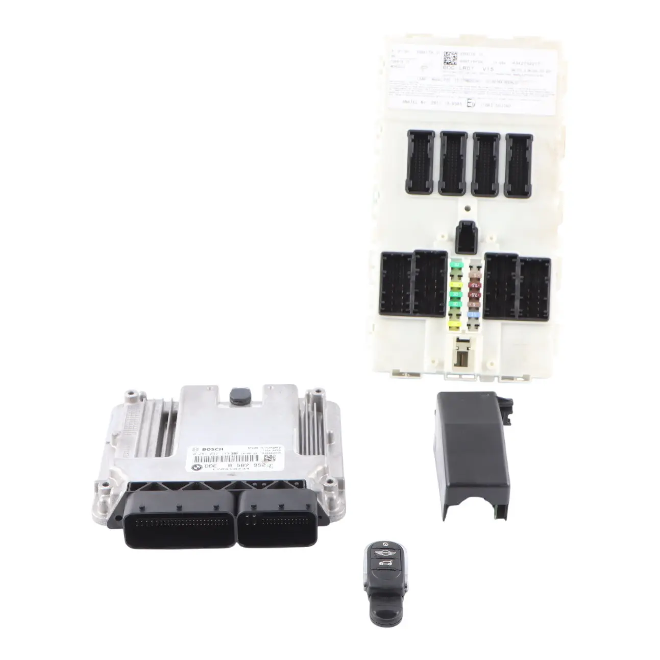 Mini Cooper D F55 F56 B37 115HP Engine ECU Kit DDE 8587952 Key BDC Lock Manual