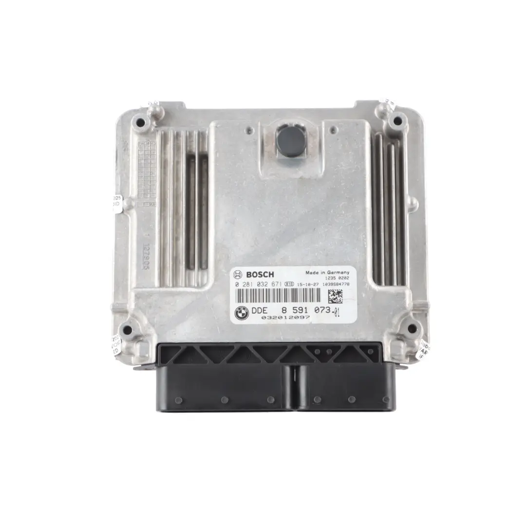 Mini F54 F55 F56 B37 Diesel 116HP Engine ECU Kit DDE FEM + Key Automatic - SKU 8591073-11 - Part number 8591073
