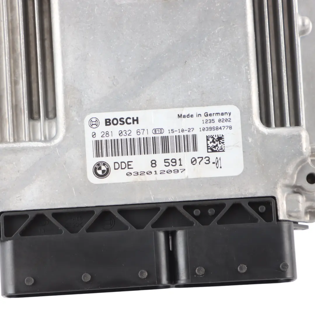 Mini F54 F55 F56 B37 Diesel 116HP Engine ECU Kit DDE FEM + Key Automatic - SKU 8591073-11 - Part number 8591073