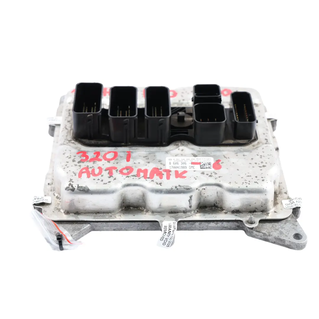 BMW F30 320i N20 184HP ECU Kit Engine Control Unit DME Key FEM Automatic - SKU 8606306-6 - Part number 8606306