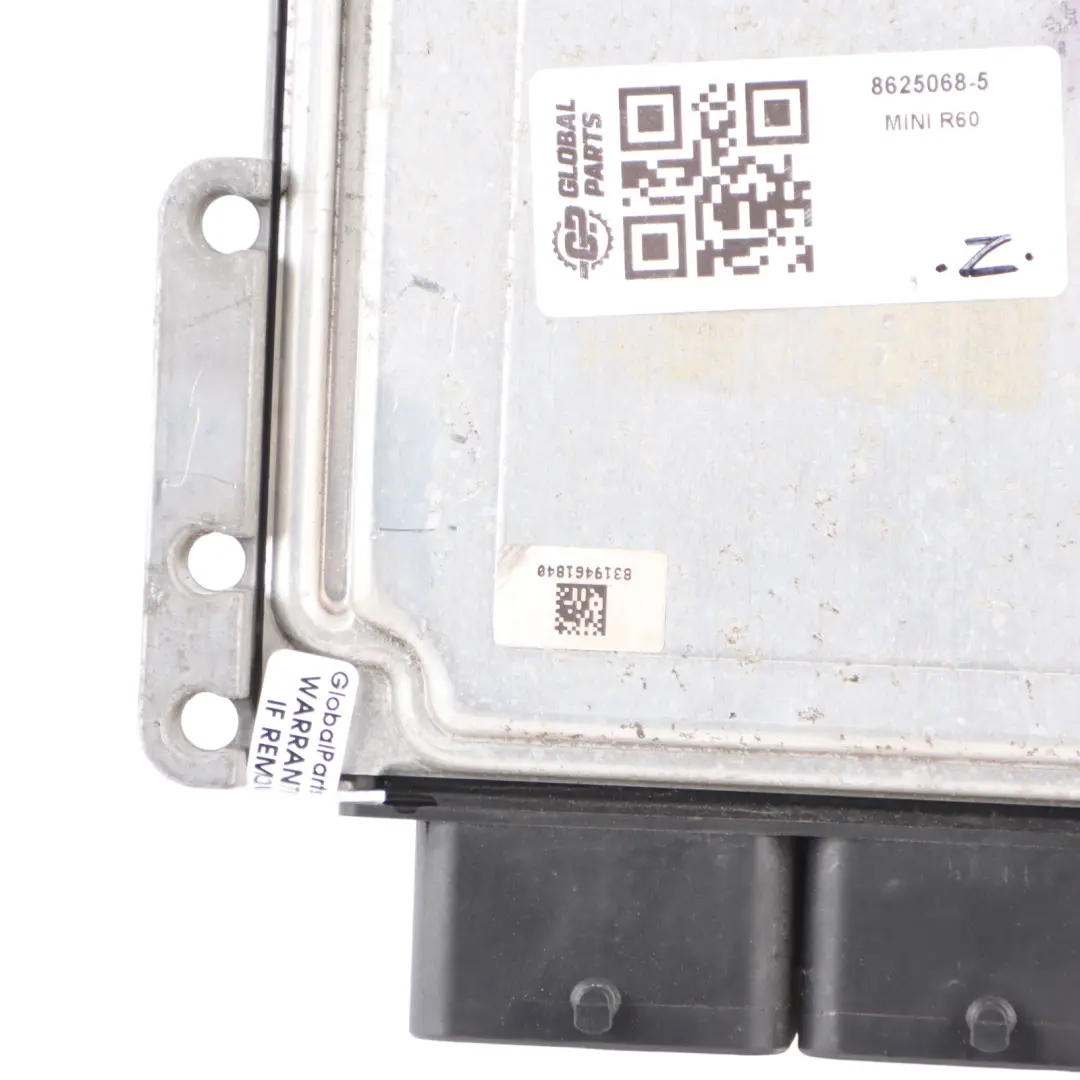 122HP Motorsteuergerät ECU DME Manuell für Mini Cooper One R60 R61 N16 mit Teilenummer 8625068 Mini Cooper One R60 R61 N16 122HP Motorsteuergerät ECU DME Manuell - SKU 8625068-5 - Teilenummer 8625068