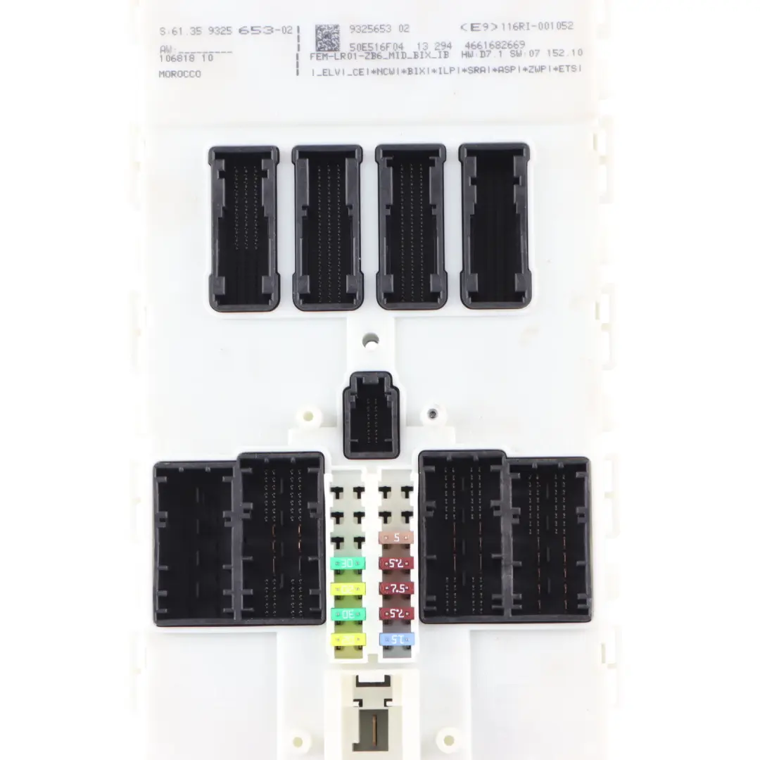 N20 245HP Engine ECU DME Kit FEM Key Automatic BMW F30 328i F32 F33 428i - SKU 8626172-5 - Part number 8626172