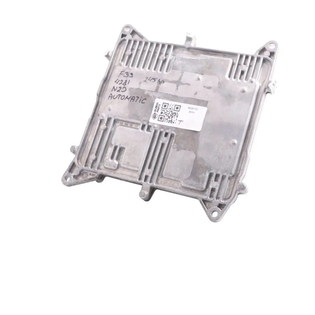 N20 245HP Engine Control Unit ECU DME Automatic to BMW F30 328i F33 428i with Part number 8626172 BMW F30 328i F33 428i N20 245HP Engine Control Unit ECU DME Automatic - SKU 8626172 - Part number 8626172