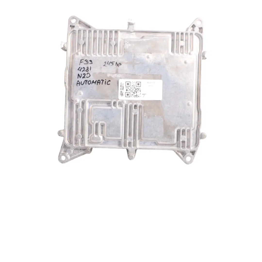 N20 245HP Engine Control Unit ECU DME Automatic to BMW F30 328i F33 428i with Part number 8626172 BMW F30 328i F33 428i N20 245HP Engine Control Unit ECU DME Automatic - SKU 8626172 - Part number 8626172