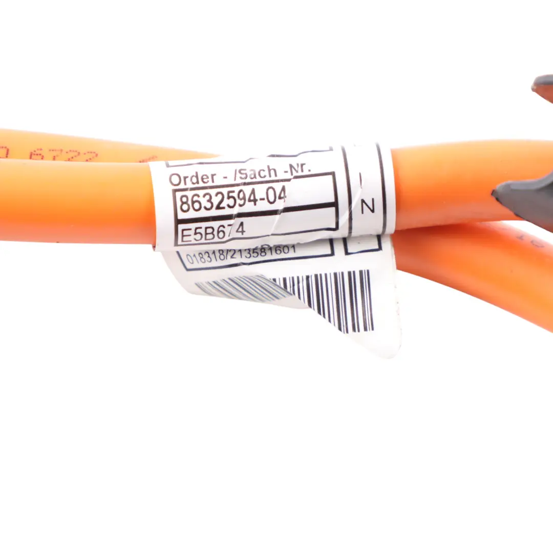 BMW F45 Mini F60 High Voltage Battery Wiring Cable Wire Harness Pos Neg - SKU 8632594 - Part number 8632594
