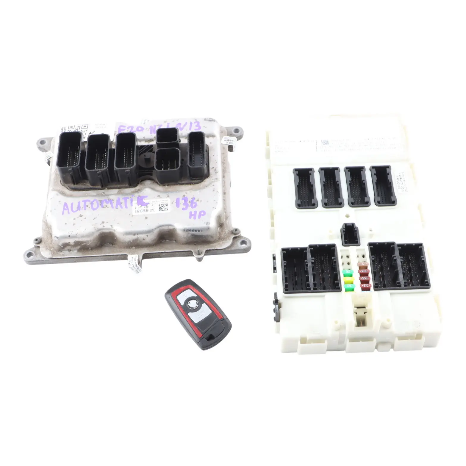 BMW F20 F30 116i 316i N13 136HP Engine ECU Kit DME 8638198 FEM Key Automatic
