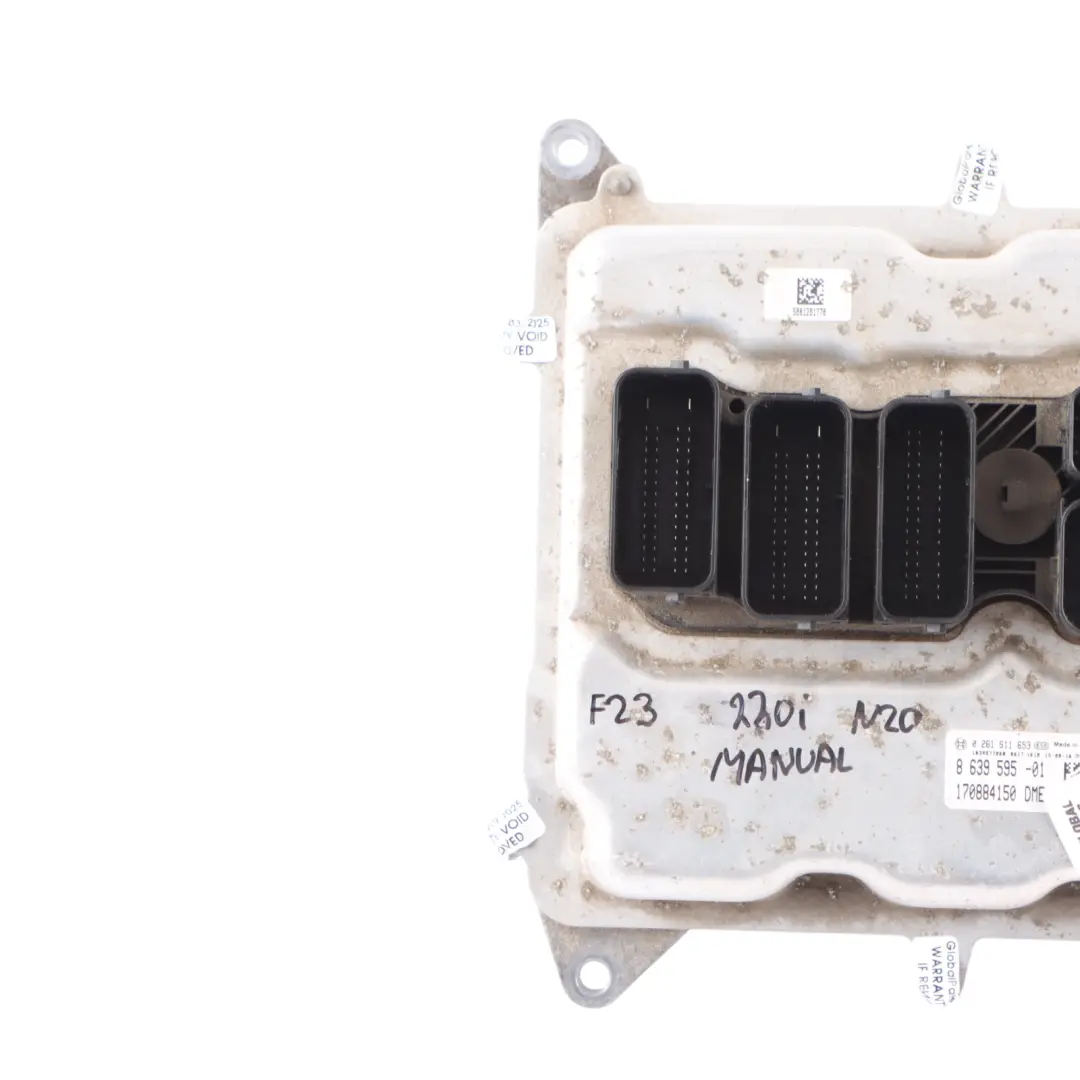 N20 ECU DME Engine Control Unit Module 8617551 Manual to BMW F20 F23 220i Petrol with Part number 8639595 BMW F20 F23 220i Petrol N20 ECU DME Engine Control Unit Module 8617551 Manual - SKU 8639595-10 - Part number 8639595