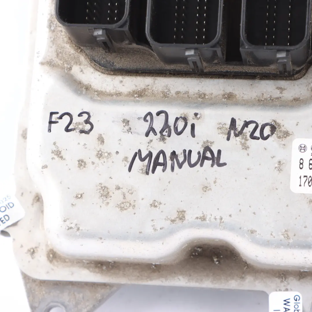 N20 ECU DME Engine Control Unit Module 8617551 Manual to BMW F20 F23 220i Petrol with Part number 8639595 BMW F20 F23 220i Petrol N20 ECU DME Engine Control Unit Module 8617551 Manual - SKU 8639595-10 - Part number 8639595