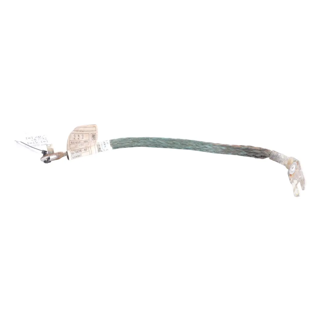 Hinterachsdifferential Masseband Kabel für BMW X4 F98 mit Teilenummer 8678870 BMW X4 F98 Hinterachsdifferential Masseband Kabel - SKU 8678870 - Teilenummer 8678870