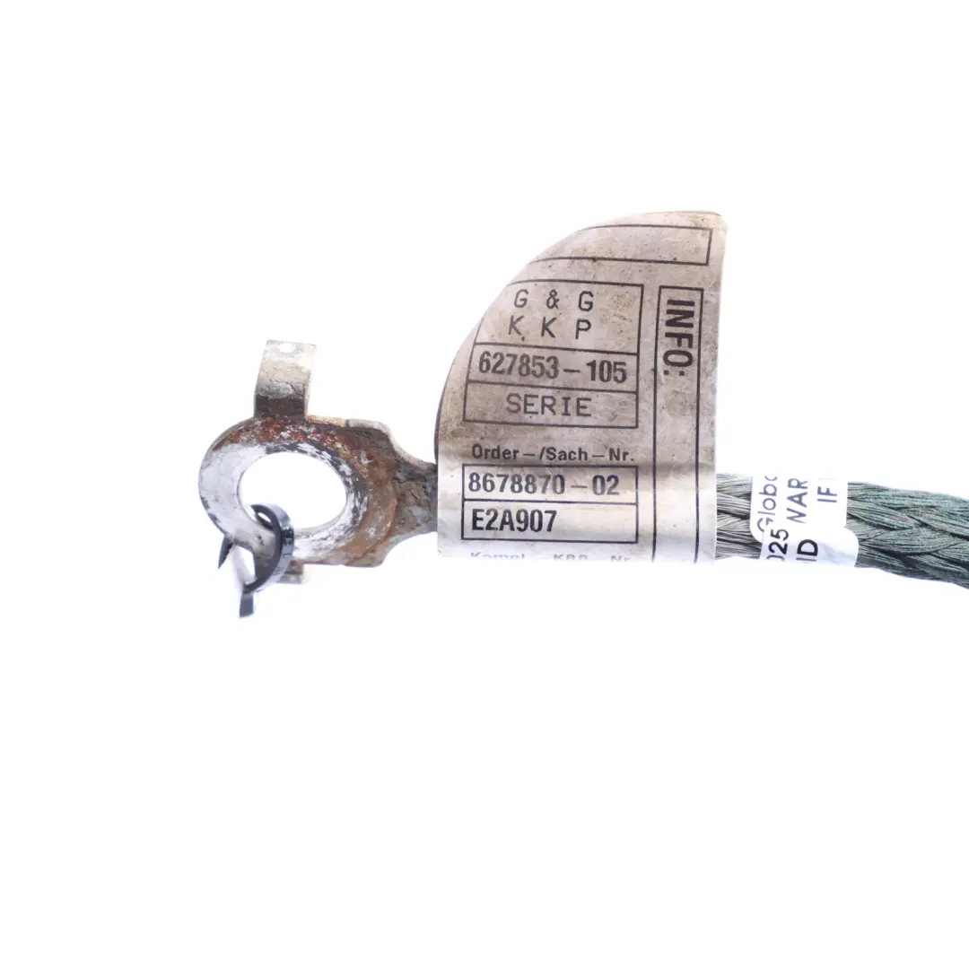 Cinghia Cavo Soppressione Massa Differenziale Posteriore per BMW X4 F98 con numero di parte 8678870 BMW X4 F98 Cinghia Cavo Soppressione Massa Differenziale Posteriore - SKU 8678870 - Numero di parte 8678870
