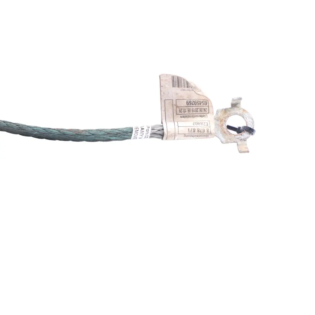 BMW X4 F98 Cable Supresión Tierra Diferencial Trasero - SKU 8678870 - Número de pieza 8678870
