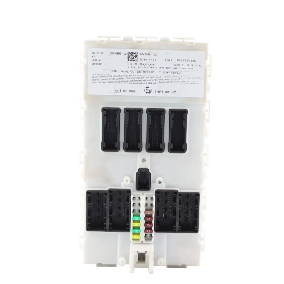 B38 136HP Engine ECU Kit DME Key FEM Automatic to BMW F20 F30 LCI 118i 318i with Part number 8691836 BMW F20 F30 LCI 118i 318i B38 136HP Engine ECU Kit DME Key FEM Automatic - SKU 8691836-4 - Part number 8691836