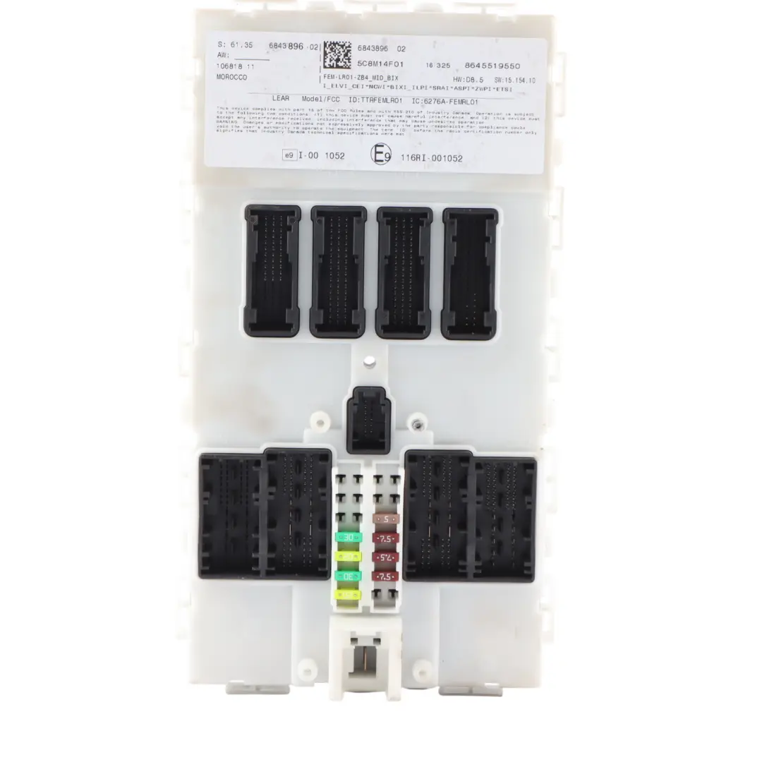 B38 136HP Engine ECU Kit DME Key FEM Automatic to BMW F20 F30 LCI 118i 318i with Part number 8691836 BMW F20 F30 LCI 118i 318i B38 136HP Engine ECU Kit DME Key FEM Automatic - SKU 8691836-4 - Part number 8691836