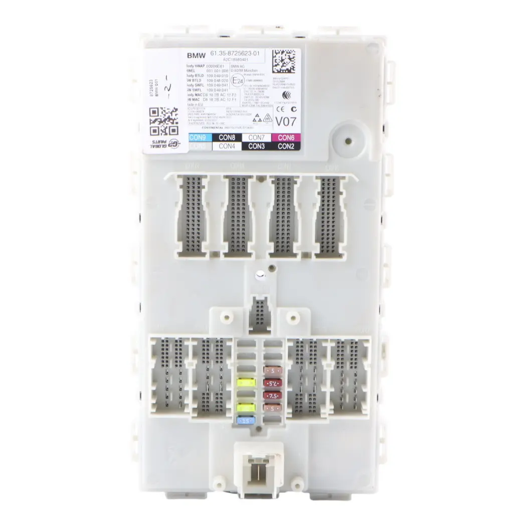 ECU Body Control Module Unit to BMW X3 G01 with Part number 8725623 BMW X3 G01 ECU Body Control Module Unit - SKU 8725623 - Part number 8725623