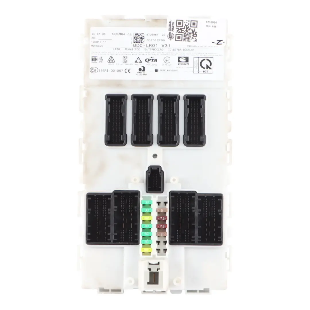 Body Domain Controller BDC Module Unit LR01 ECU 8736964 to Mini with Part number 5B5D695 Mini Body Domain Controller BDC Module Unit LR01 ECU 8736964 - SKU 5B5D695 - Part number 5B5D695