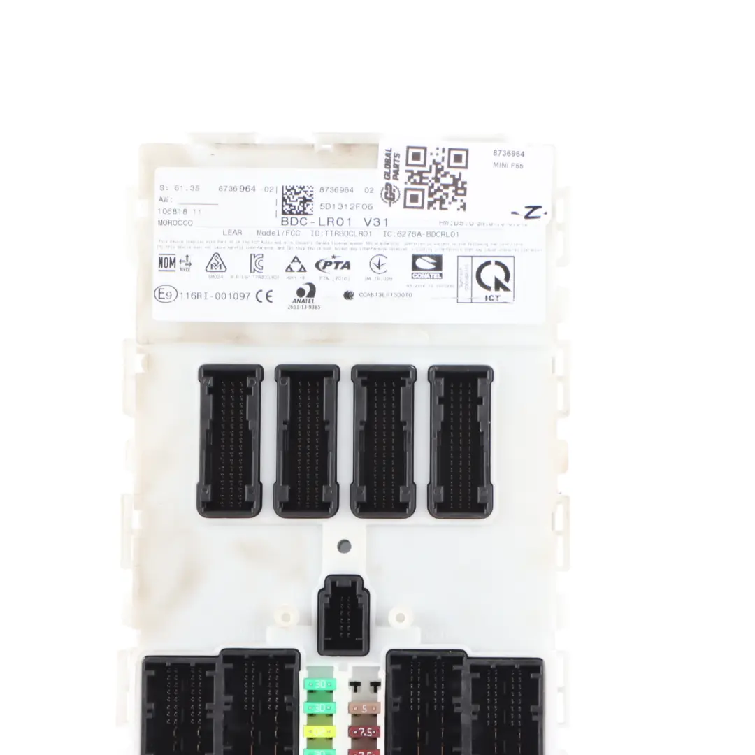 Body Domain Controller BDC Module Unit LR01 ECU 8736964 to Mini with Part number 5B5D695 Mini Body Domain Controller BDC Module Unit LR01 ECU 8736964 - SKU 5B5D695 - Part number 5B5D695