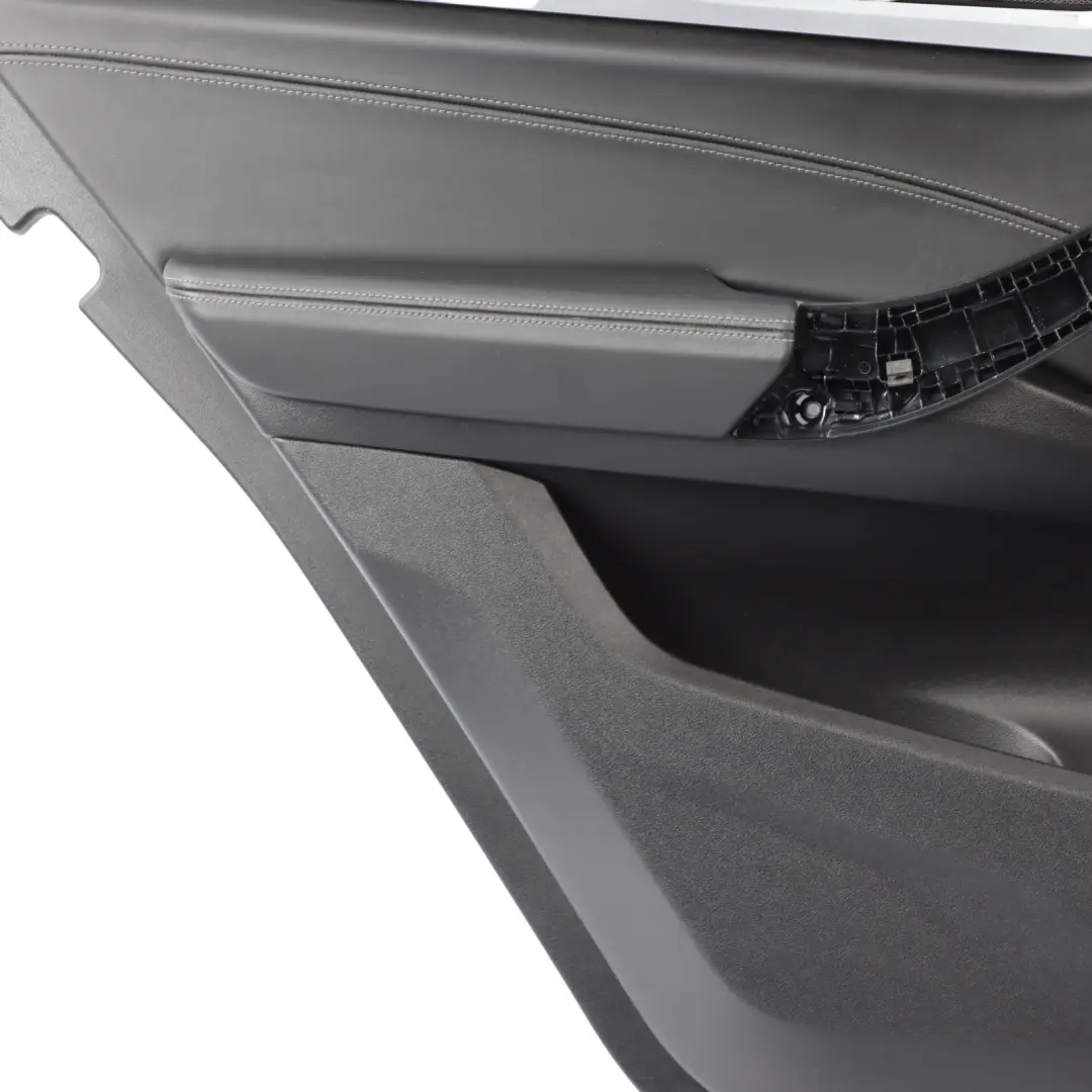 X4M F98 Door Card Panel Trim Leather Merino Black Rear Left N/S to BMW with Part number 8747057 BMW X4M F98 Door Card Panel Trim Leather Merino Black Rear Left N/S - SKU 8747057-1 - Part number 8747057