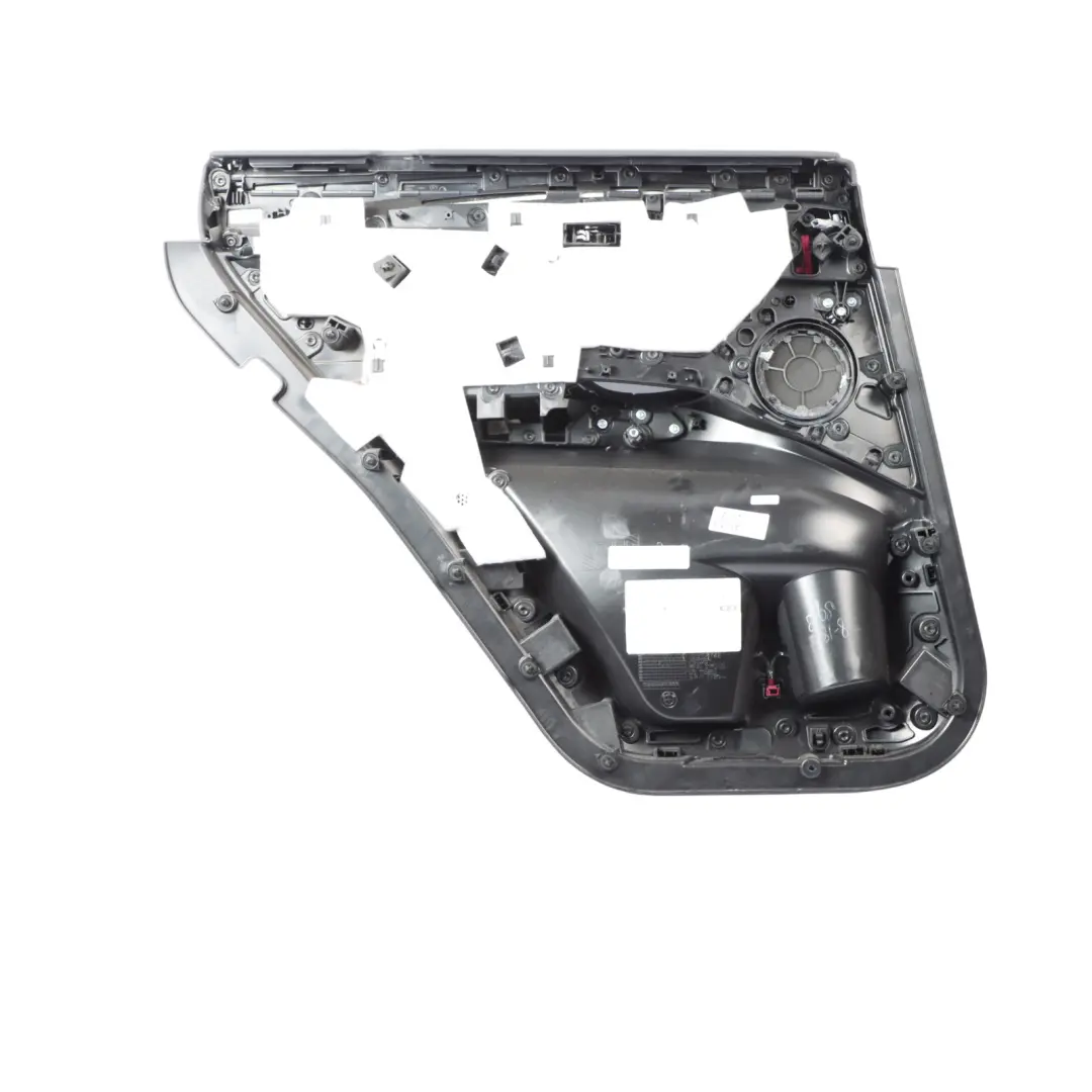 X4M F98 Door Card Panel Trim Leather Merino Black Rear Right O/S to BMW with Part number 8747058 BMW X4M F98 Door Card Panel Trim Leather Merino Black Rear Right O/S - SKU 8747058-1 - Part number 8747058