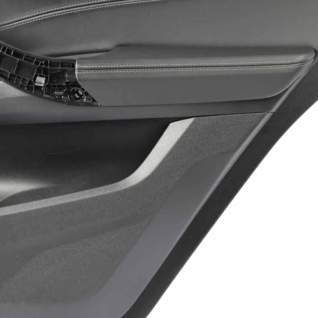 BMW X4M F98 Door Card Panel Trim Leather Merino Black Rear Right O/S - SKU 8747058-1 - Part number 8747058