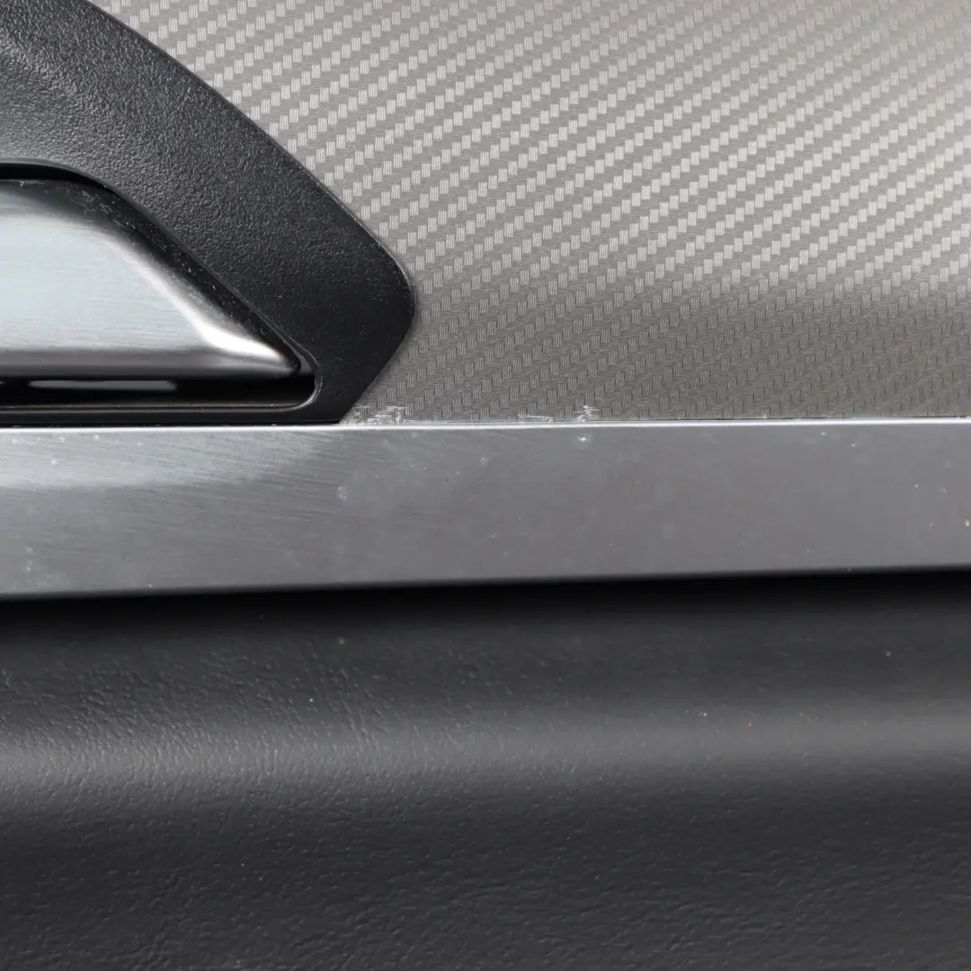 BMW X4M F98 Door Card Panel Trim Leather Merino Black Rear Right O/S - SKU 8747058-1 - Part number 8747058