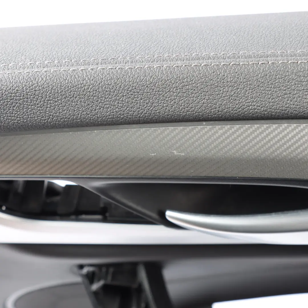 Door Card Panel BMW X4M F98 Front Right O/S Merino Leather Black to with Part number 8747120 Door Card Panel BMW X4M F98 Front Right O/S Merino Leather Black - SKU 8747120-1 - Part number 8747120