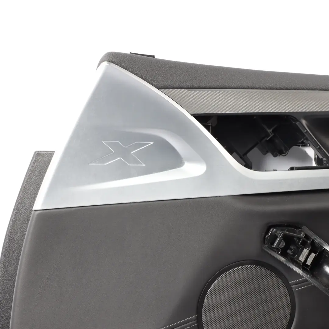  Door Card Panel BMW X4M F98 Front Right O/S Merino Leather Black - SKU 8747120-1 - Part number 8747120