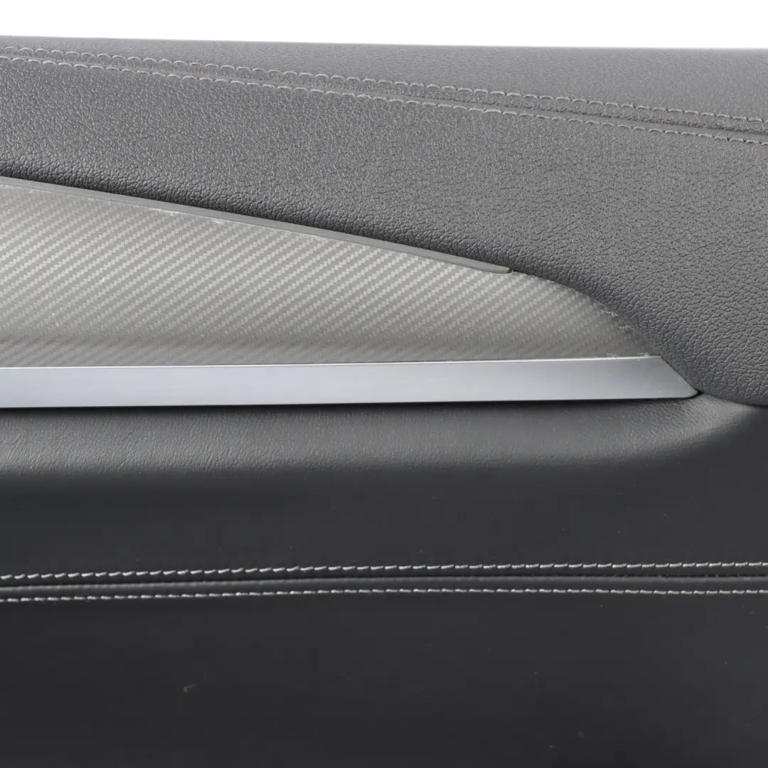  Door Card Panel BMW X4M F98 Front Right O/S Merino Leather Black - SKU 8747120-1 - Part number 8747120