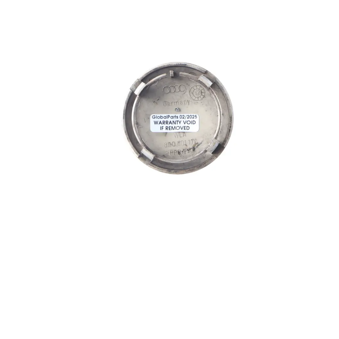 Hub Cap Centre Wheel Trim Cover Silver to Audi Q7 4L with Part number 8D0601170 Audi Q7 4L Hub Cap Centre Wheel Trim Cover Silver - SKU 8D0601170 - Part number 8D0601170