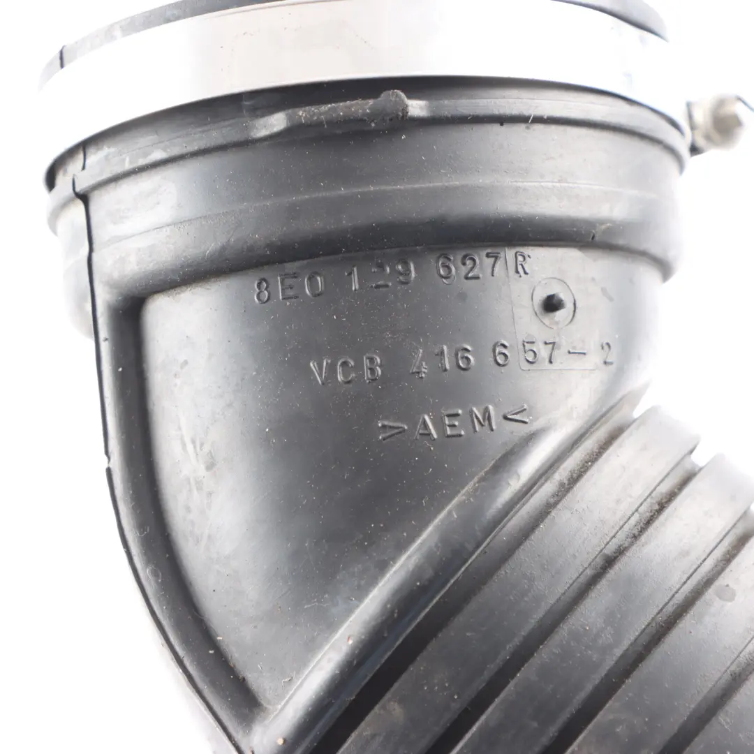 Audi A4 S4 B7 4.2 V8 Turbo Air Intake Hose Pipe Tube - SKU 8E0129627R - Part number 8E0129627R