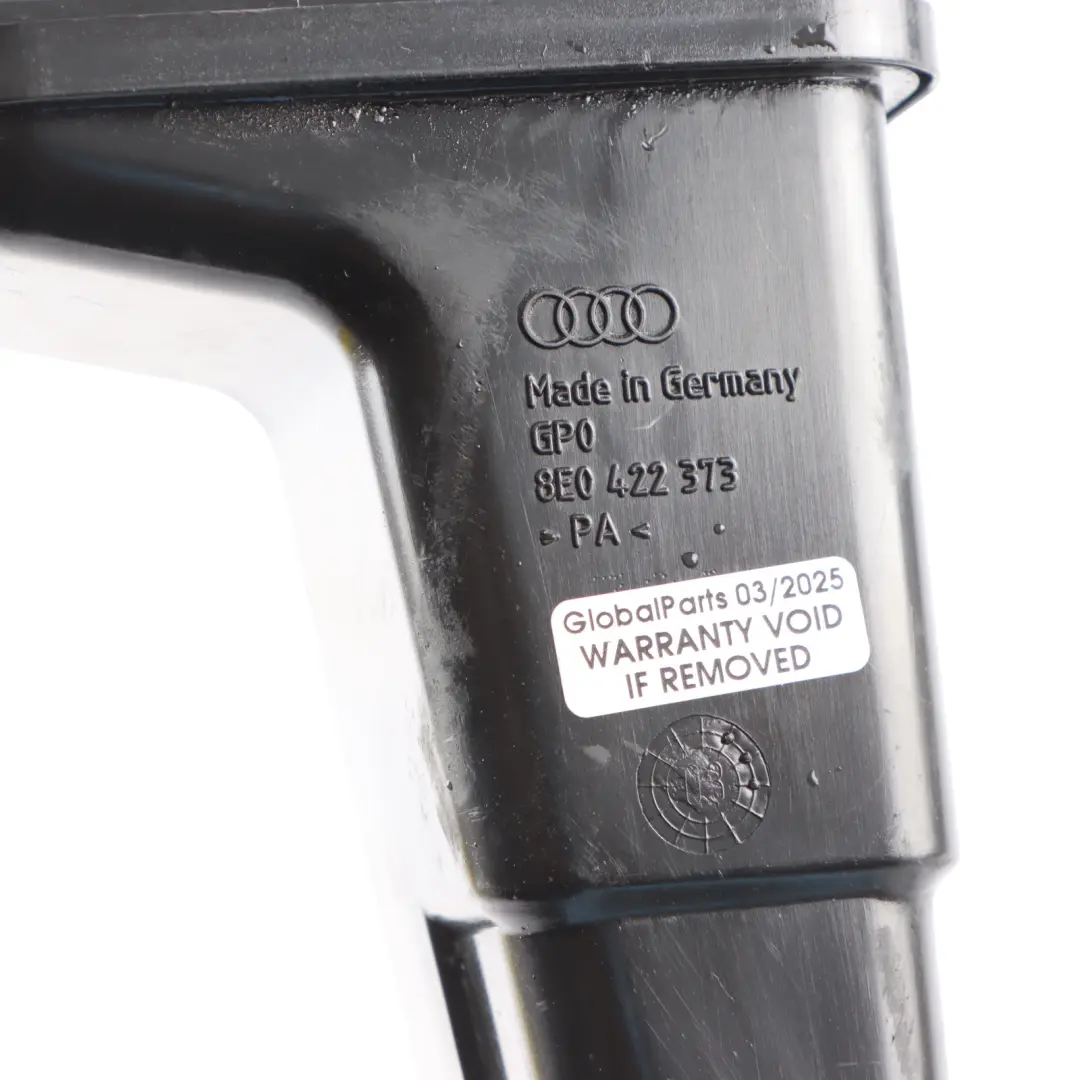 Steering Fluid Tank Reservoir Bottle to Audi S4 B6 Power with Part number 8E0422373 Audi S4 B6 Power Steering Fluid Tank Reservoir Bottle - SKU 8E0422373 - Part number 8E0422373