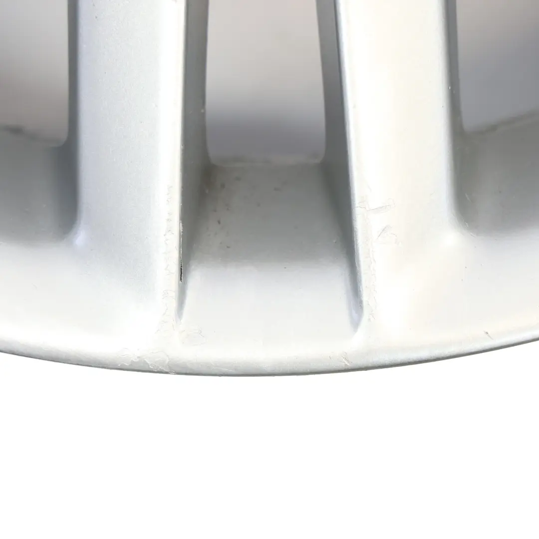 Silberne Alufelge 18" 8J ET:43 Doppelspeiche für Audi A4 B7 8E mit Teilenummer 8E0601025AL Audi A4 B7 8E Silberne Alufelge 18" 8J ET:43 Doppelspeiche - SKU 8E0601025AL-1 - Teilenummer 8E0601025AL