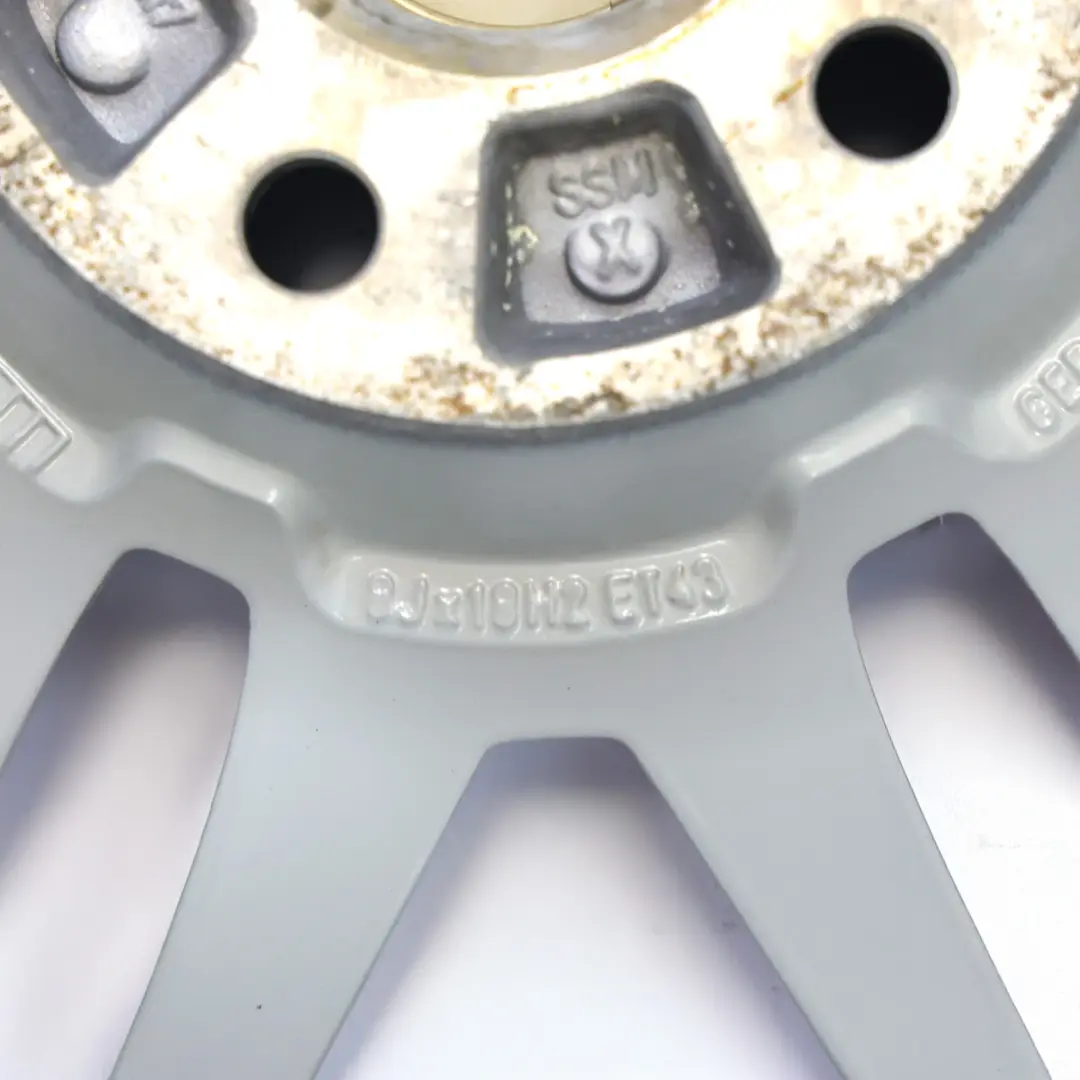 Audi A4 B7 8E Felga Aluminiowa Srebrna 18" ET:43 8J - SKU 8E0601025BF-1 - Numer Części 8E0601025BF